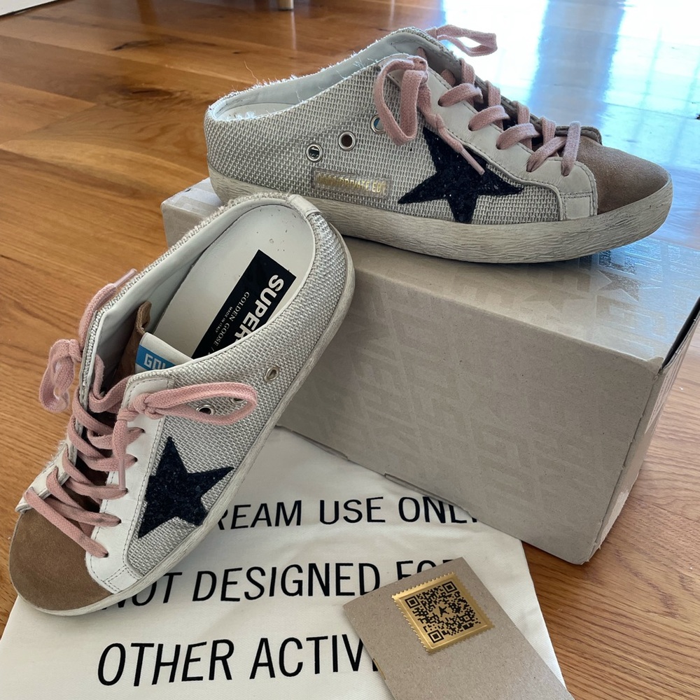 Golden Goose Sneaker Slide - Authentic - size woman’s 38 - like new